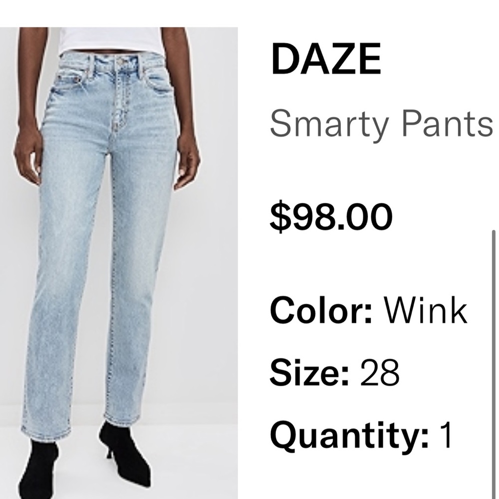Blue Straight Leg Jeans with Vintage Wash